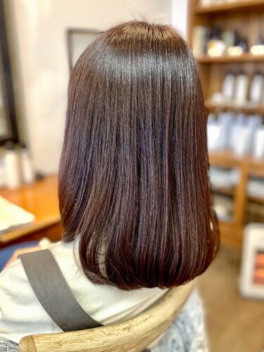 ミディアムボブ60代