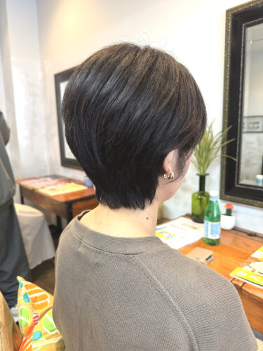 手入れが楽な 髪型 60代