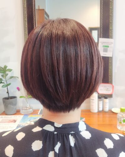 50代ショートボブ