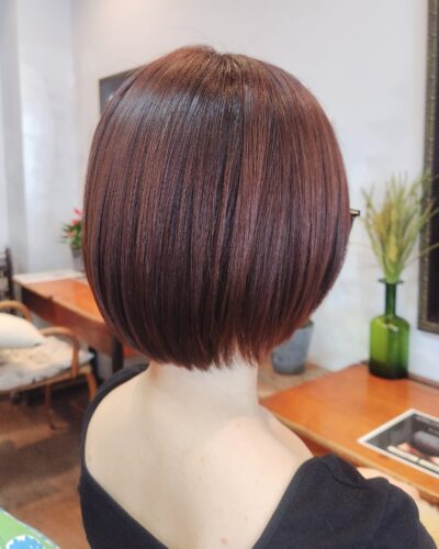 50代ショートボブ