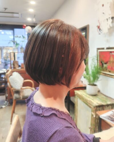 50代ショートボブ